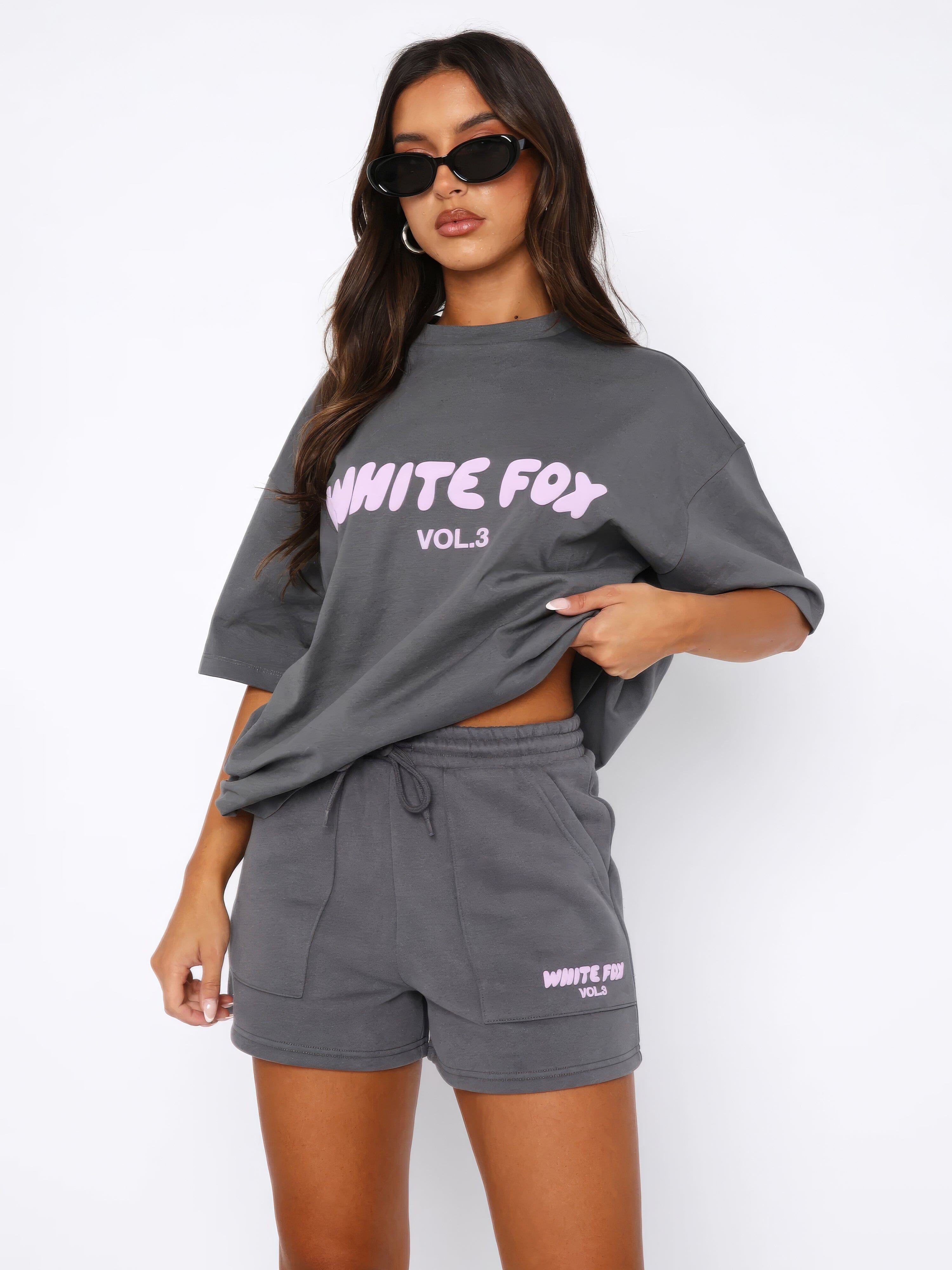 WHITEFOX | TWO PIECE SET Shop Monterra Donkergrijs S