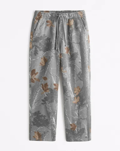 Wide Leg Camo Sweatpants Shop Monterra