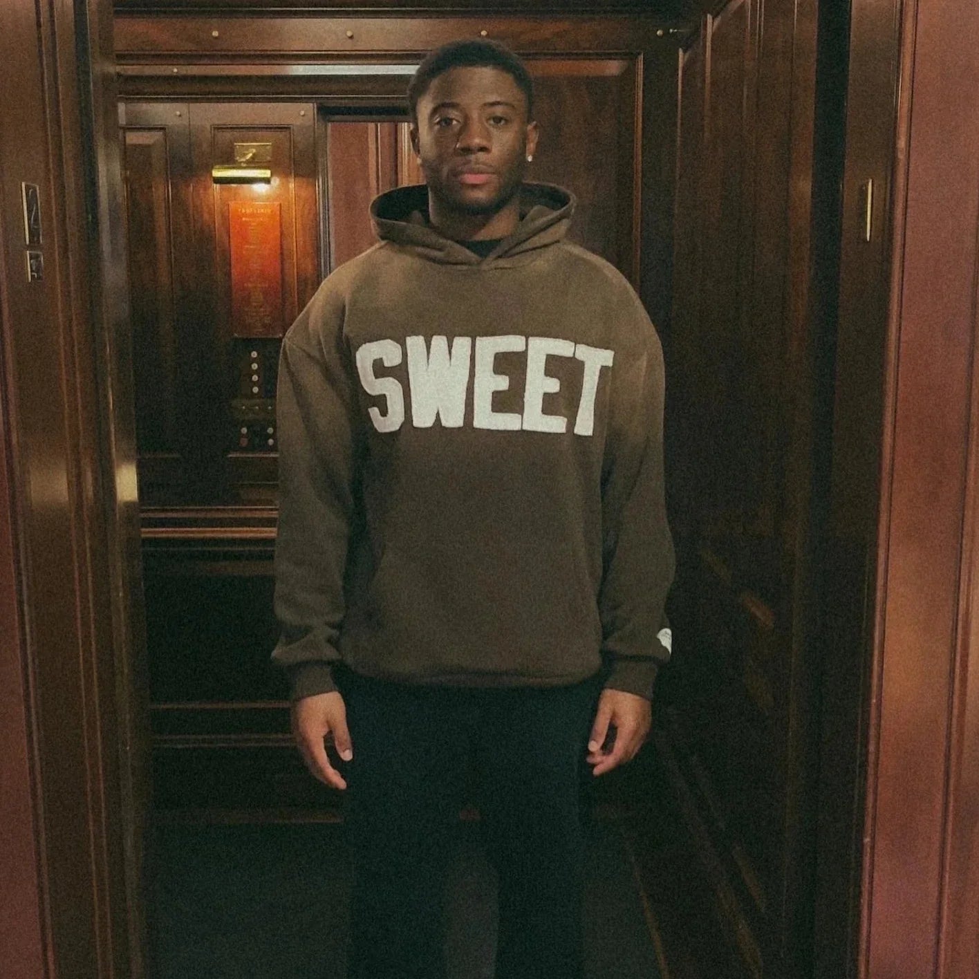 Viral Sweet Hoodie Shop Monterra Brown S