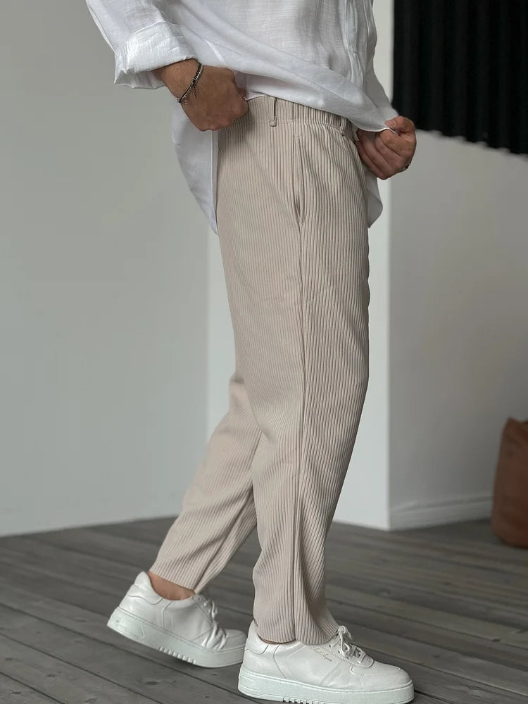 Cropped drawstring trousers(Buy 2 Free Shipping)