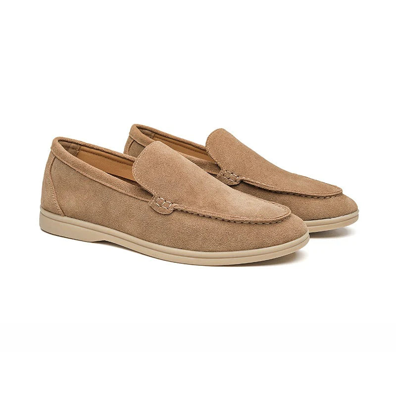 Old Money Premium Suede Loafers Shop Monterra Karamel 39