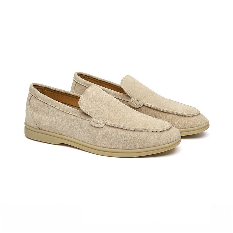 Old Money Premium Suede Loafers Shop Monterra Beige 39
