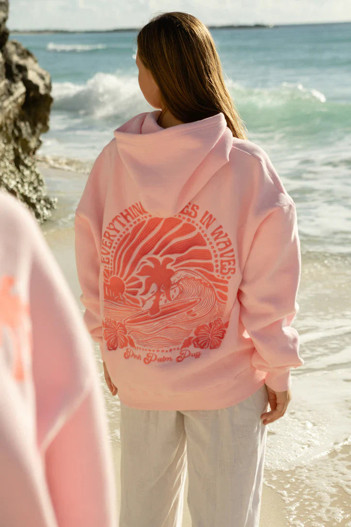 Sunset Waves Hoodie Shop Monterra 